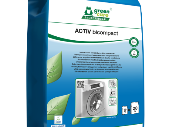 ACTIV bicompact detergente en polvo concentrado