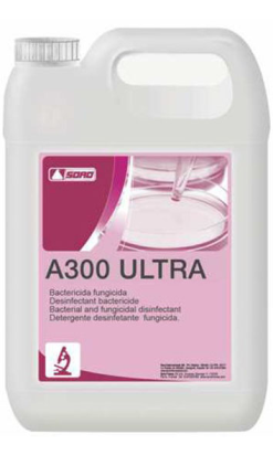 A-300 ULTRA Virucida, Bactericida, Fungicida - Levuricida de uso directo
