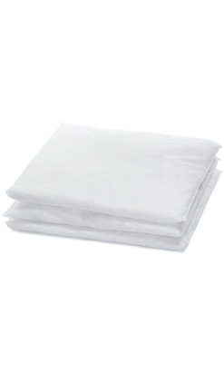 Absorbente Hidrofobo Blanco para Hidrocarburos - Almohadillas 23x38cm