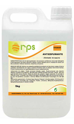 ANTIESPUMANTE eliminador de espuma