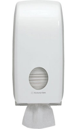 AQUARIUS blanco dispensador higienico interplegado