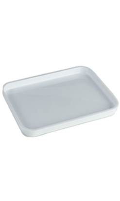 BANDEJA ABS 330x215x25 mm blanca