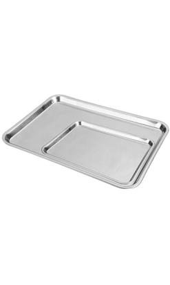 BANDEJAS INOX SIN ASAS 31x24 cm