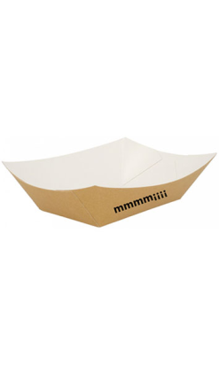 Barqueta Kraft 300g - 145x10mm (Superior) / 60x10mm (Base)