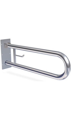 Barra Abatible Inox Lou 80cm Satinada