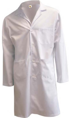 BATA MANGA LARGA INISEX POPELIN 110g