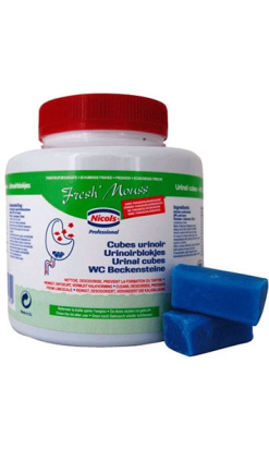 Bloques WC Fresh Mouss Súper perfumados para urinarios