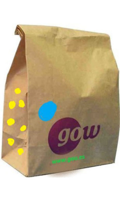 Bolsa Kraft Americana 80g 15+10x32 cm - Compra en línea