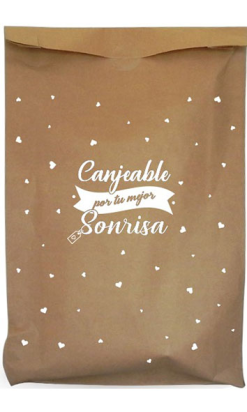 Bolsa Americana Kraft Personalizada | Tamaños Variados | Envío Rápido