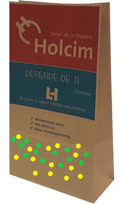 Bolsa Kraft Americana 80g 25+15x43,5 cm - Personalizada