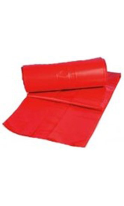 BOLSA BASURA 52x55 Multicapa Roja 100% Sostenible 