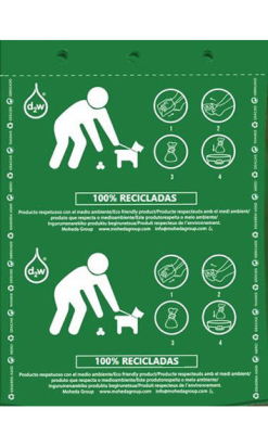 Bolsa para perros 20x30 impresa 100% sostenible