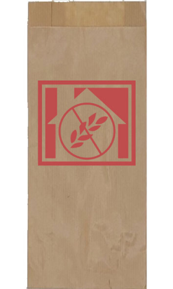 Bolsa Kraft Personalizada - 40g - Pan y Bollería