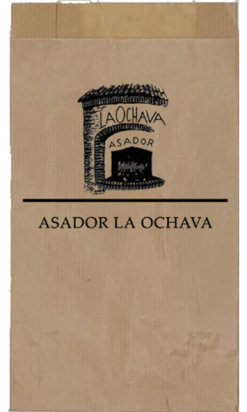 Bolsa Kraft 40g 18+10x50 para pan y bollería