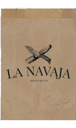 Bolsa Kraft para Pan y Bollería - Personalizada - Pedido Mínimo 30 Cajas