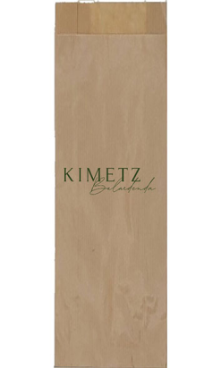 Bolsa Kraft 40g 9+5x58 para pan y bollería - Personalizada