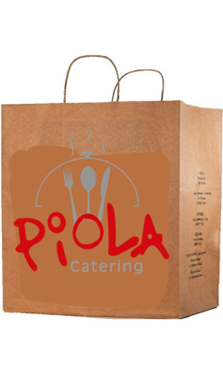 Bolsa Kraft Asa Cordel 90g 36+21x33,5cm - Personalizada - ¡Oferta!