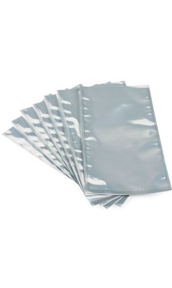 BOLSA VACIO FONDO PLATA 17x25cm 90µ conservacion