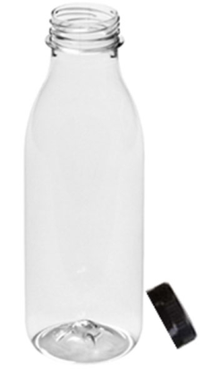 BOTELLA PET CON TAPON PRE-ENROSCADO 500 ml