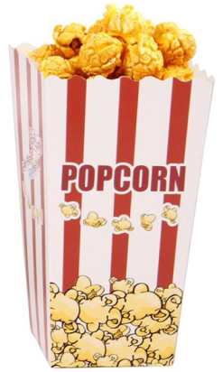 Palomitas en Caja de 1 litro - Peso 20,50g - 320g/m² | Compra Online