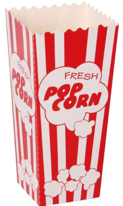 Palomitas en Caja de 1 Litro - Personalizadas - ¡Compra Ahora!