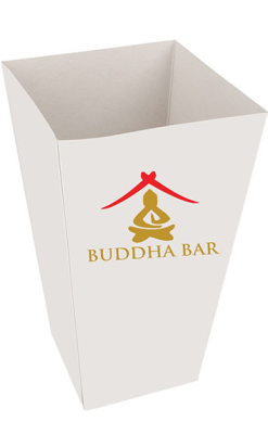 Caja de Palomitas Personalizada de 2 litros | Peso 29,20g