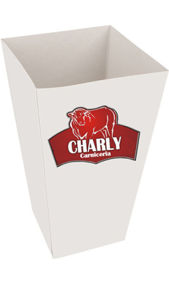 Cajas de Palomitas Personalizadas - Pedido Mínimo 48 Cajas