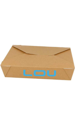 Caja Kraft Estanca 300g 1470ml Personalizada