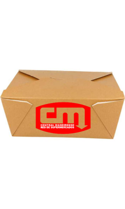 Caja Americana Estanca Kraft 300g 2880ml