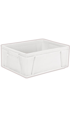 Caja Apilable 15L Norma Europea Blanca - Compra en línea