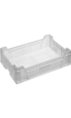 Caja Apilable 22 litros Calada - Blanco | Tienda Online