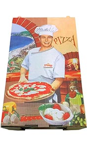 CAJA PIZZA CALZONE 280x170x70mm