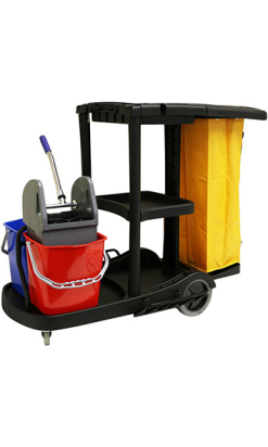 CARRO LIMPIEZA MULTIFUNCION ELITE DUO con 2 cubos 