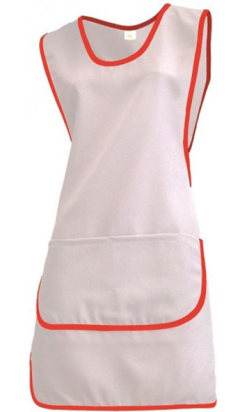 CASULLA 164 g 100% poliéster T-002-50x87 cm blanco