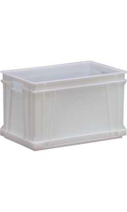 Caja apilable 60 litros norma europea 600x400x325mm | Tienda Online