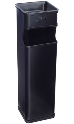 CENICERO PAPELERA 25 l metalica pintada negra