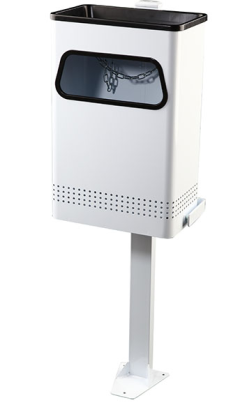 Cenicero y Papelera de Suelo Troit 40 l Metálica - Compra Online