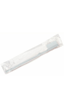 CEPILLO DENTAL ENFUNDADO 18,5 cm transparente