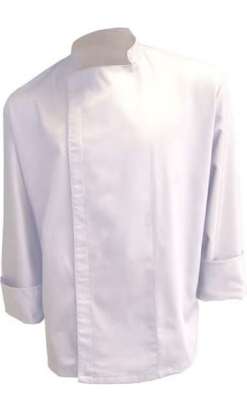 CHAQUETA CHEF CLASICA UNISEX MANGA LARGA CORCHETES