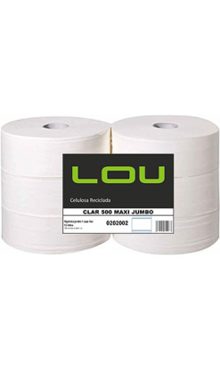 CLAR 500 higienico maxi jumbo 1c Ø90 35x9,1cm liso