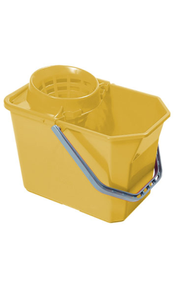 COMFORT CUBO VDM 15 l con escurridor amarillo 
