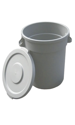 CONTENEDOR STRONG GRIS 120 l con tapa