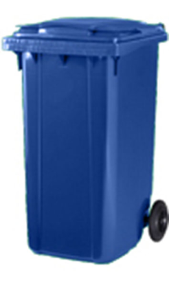 CONTENEDOR ZONA 240 l 2 ruedas azul