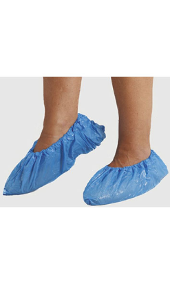 CUBRE ZAPATOS POLIETILENO azul