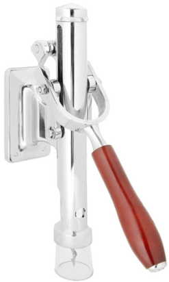 DESCORCHADOR MURAL INOX 24,5x9x32 cm