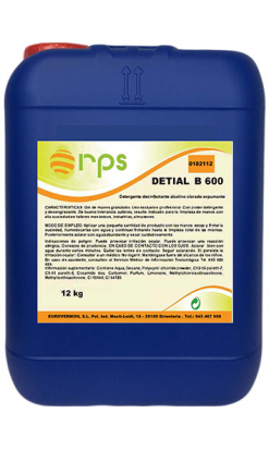 Detergente desinfectante clorado DETIAL B-600 - Compra online