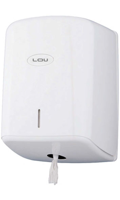 Dispensador de Bobina de Papel Secamanos Lou HH 1964 Blanco