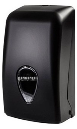 DISPENSADOR BOBINA SECAMANOS MINI VER BIO negro