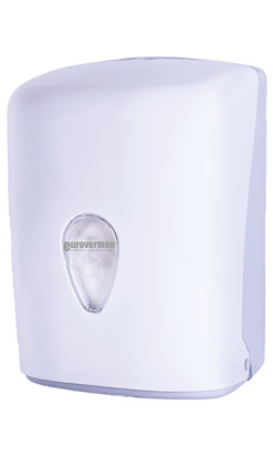 Dispensador Bobina Secamanos Blanco - Alimentación Central