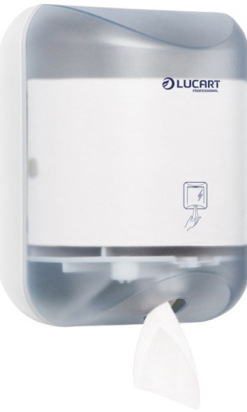 Dispensador de papel higiénico L-ONE MINI de control hoja-hoja - Lucart